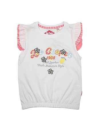 Lee cooper - set van t-shirt en bijpassende short met patronen