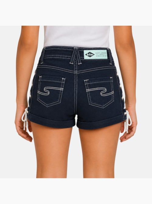 Lee Cooper - Short en jeans fille avec decor tressé - Kiabi