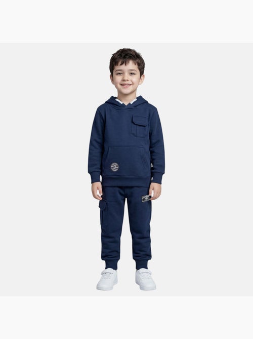 Lee Cooper - Sweat à capuche avec poche et pantalon de jogging - Kiabi