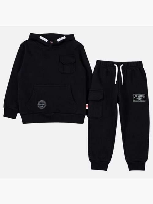 Lee Cooper - Sweat à capuche avec poche et pantalon de jogging - Kiabi