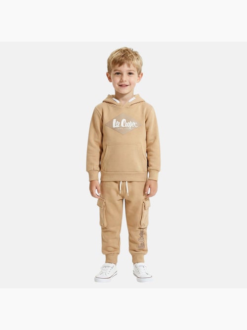 Lee Cooper - Sweat à capuche et pantalon de jogging avec poches - Kiabi