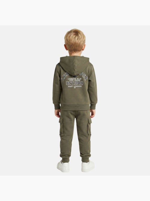Lee Cooper - Sweat à capuche et pantalon de jogging avec poches - Kiabi