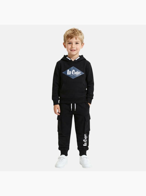 Lee Cooper - Sweat à capuche et pantalon de jogging avec poches - Kiabi