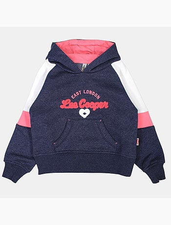 Lee Cooper - Sweat à capuche fille imprimé