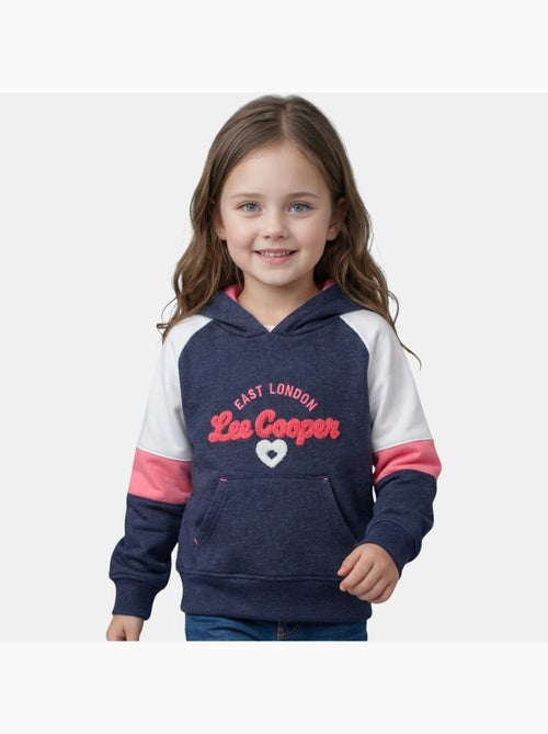 Lee Cooper - Sweat à capuche fille imprimé - Kiabi Lee Cooper - Sweat à capuche fille imprimé - Kiabi