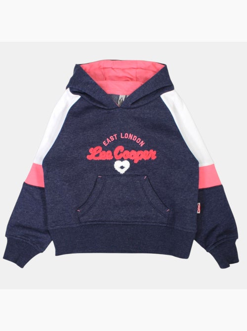 Lee Cooper - Sweat à capuche fille imprimé - Kiabi Lee Cooper - Sweat à capuche fille imprimé - Kiabi