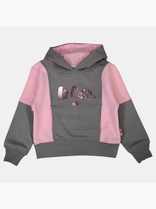 Lee Cooper - Sweat à capuche fille imprimé - Kiabi