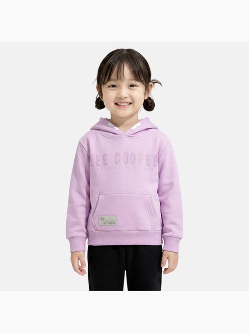 Lee Cooper - Sweat à capuche fille imprimé - Kiabi