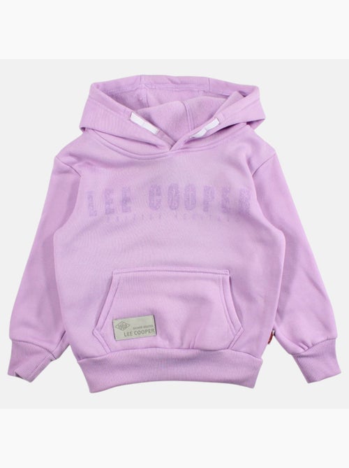 Lee Cooper - Sweat à capuche fille imprimé - Kiabi