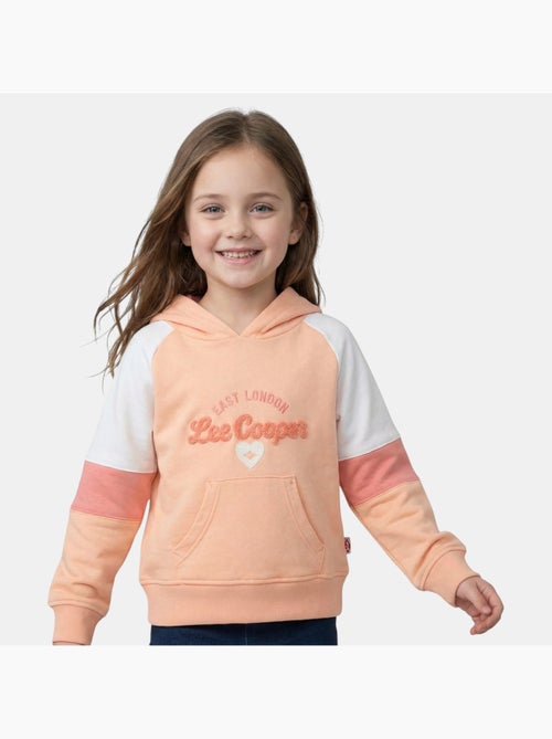Lee Cooper - Sweat à capuche fille imprimé - Kiabi Lee Cooper - Sweat à capuche fille imprimé - Kiabi