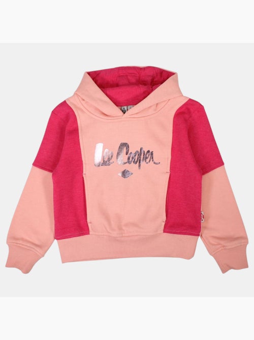 Lee Cooper - Sweat à capuche fille imprimé - Kiabi Lee Cooper - Sweat à capuche fille imprimé - Kiabi