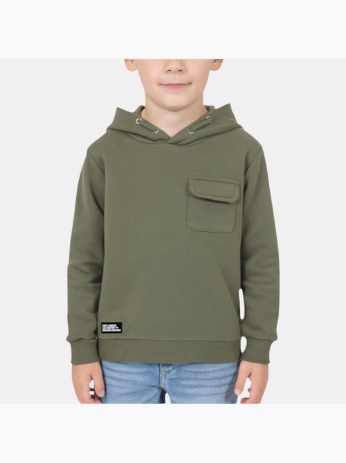 Lee Cooper - Sweat à capuche garçon imprimé - Kiabi
