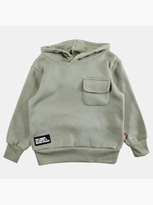 Lee Cooper - Sweat à capuche garçon imprimé - Kiabi