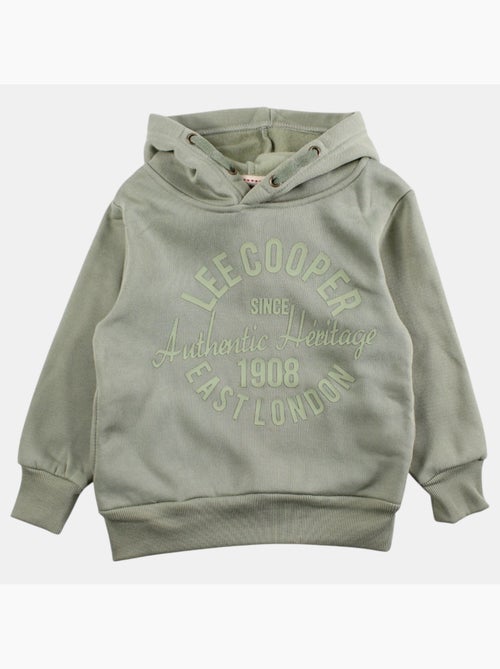 Lee Cooper - Sweat à capuche garçon imprimé - Kiabi Lee Cooper - Sweat à capuche garçon imprimé - Kiabi