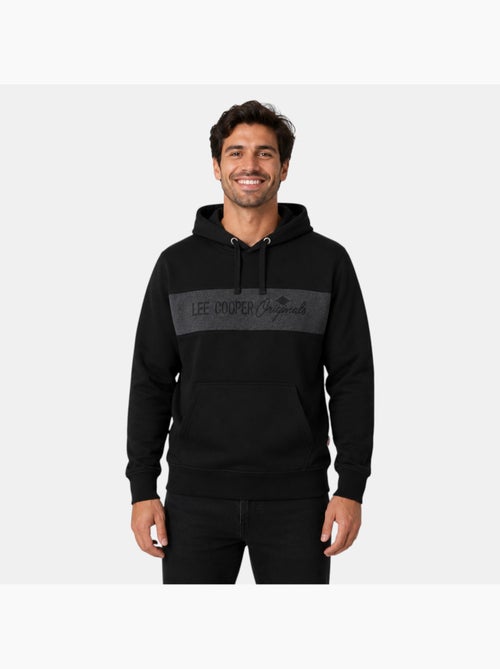 Lee cooper - sweat à capuche homme - Kiabi