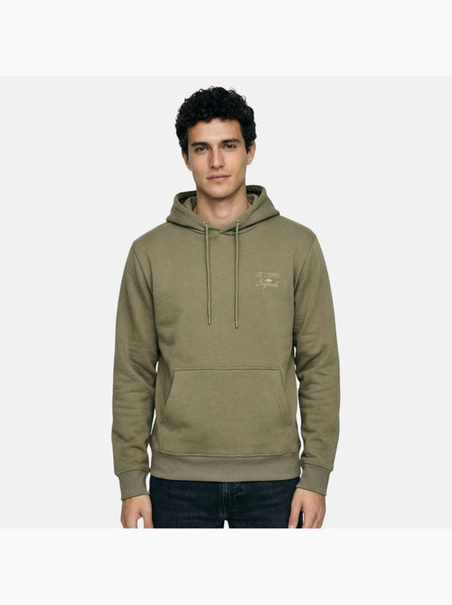 Lee cooper - sweat à capuche imprimé, poche kangourou - Kiabi Lee cooper - sweat à capuche imprimé, poche kangourou - Kiabi