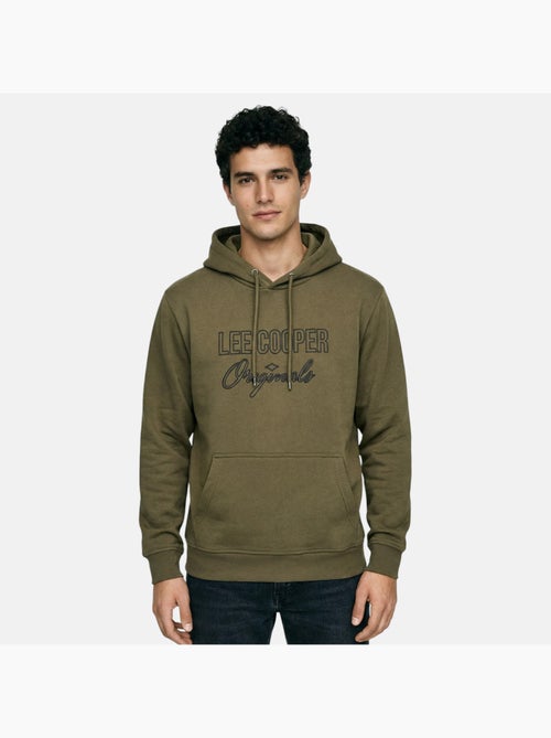 Lee cooper - sweat à capuche imprimé, poche kangourou - Kiabi Lee cooper - sweat à capuche imprimé, poche kangourou - Kiabi