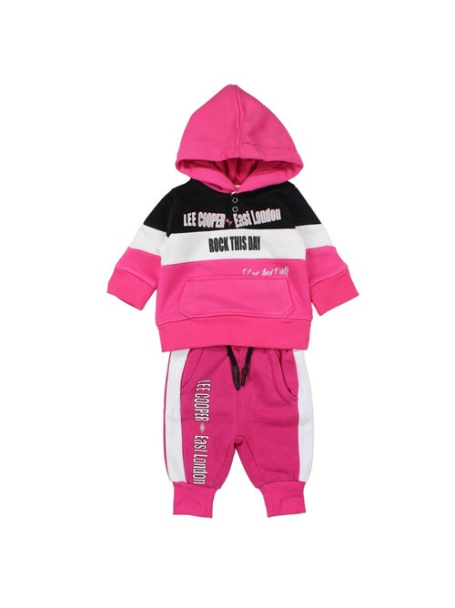 Lee Cooper - Sweat ? capuche et pantalon de jogging - Kiabi