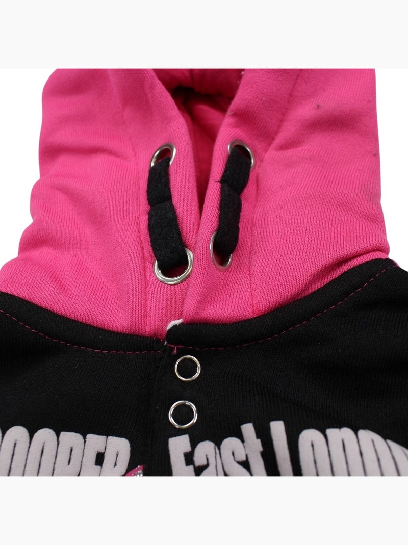 Lee Cooper - Sweat ? capuche et pantalon de jogging Rose fushia - Kiabi