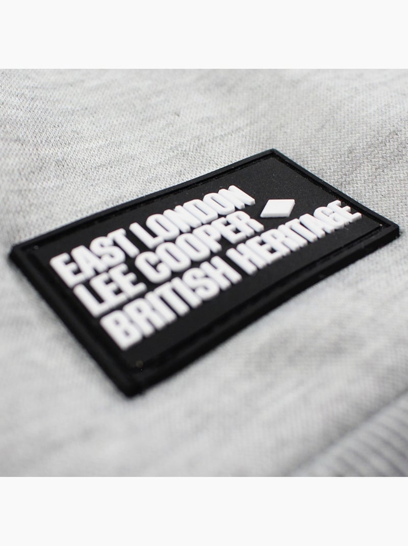 Lee Cooper - Sweat ? capuche gar?on imprim? Gris - Kiabi