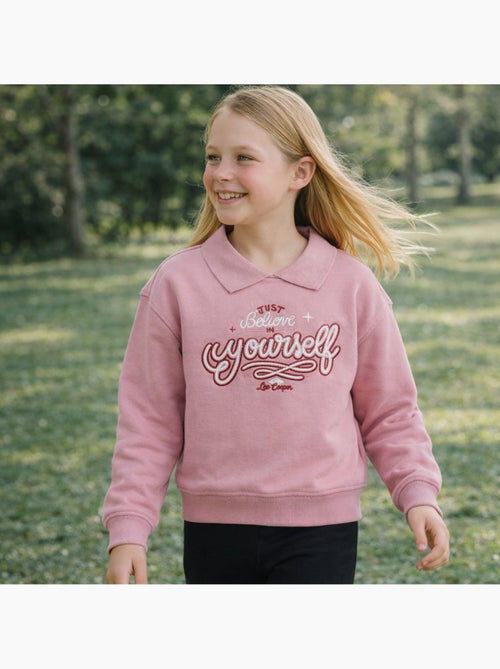 Lee Cooper - Sweat fille imprimé - Kiabi