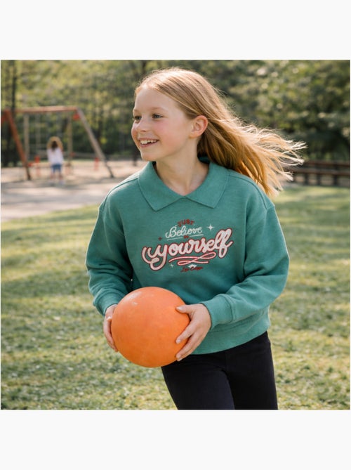 Lee Cooper - Sweat fille imprimé - Kiabi