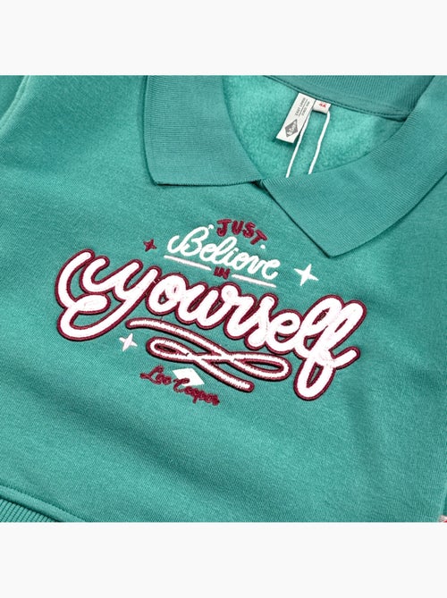 Lee Cooper - Sweat fille imprimé - Kiabi