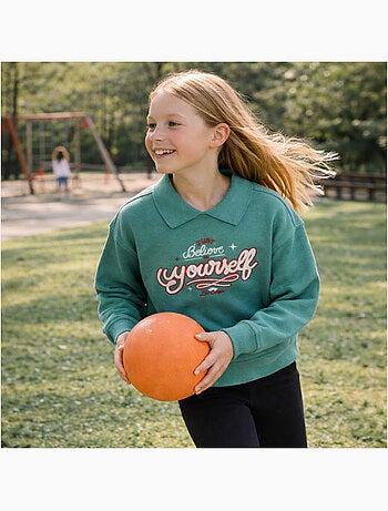 Lee Cooper - Sweater meisje bedrukt
