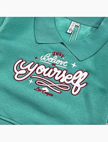 Lee Cooper - Sweater meisje bedrukt