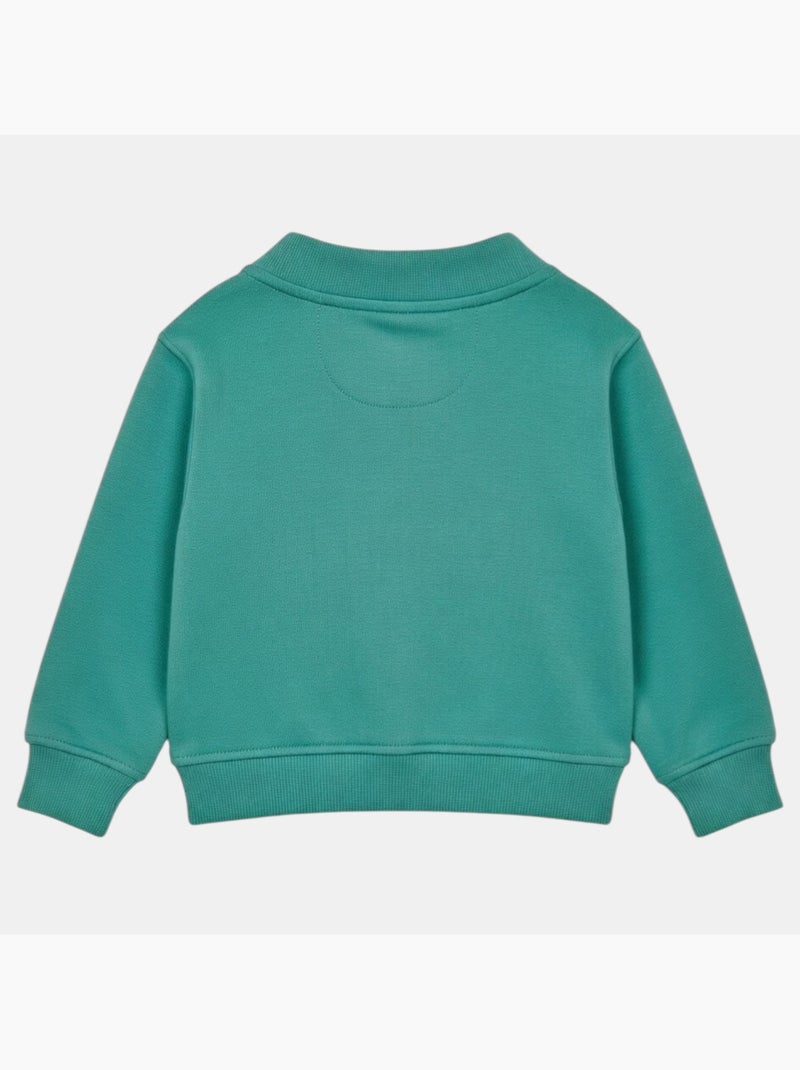 Lee Cooper - Sweater meisje bedrukt Groen - Kiabi