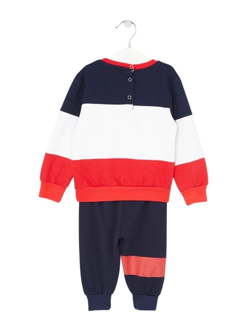Lee Cooper - Sweatshirt en joggingbroek Marineblauw - Kiabi
