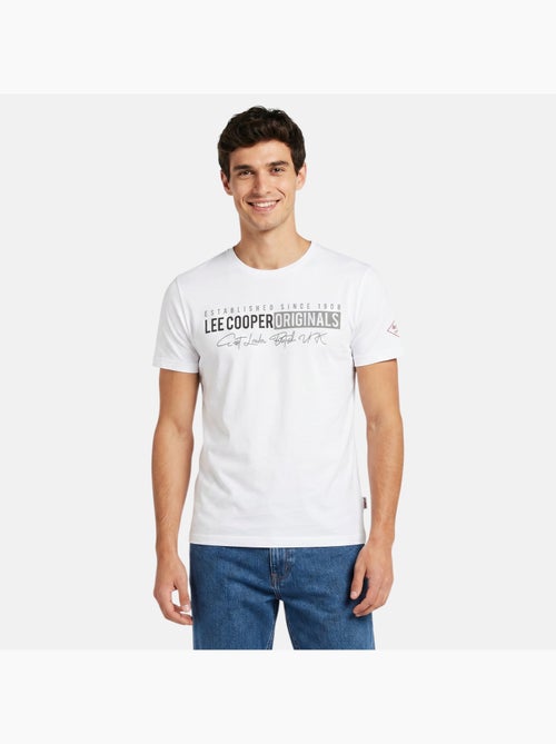 Lee Cooper - T-shirt avec avec Design homme - Kiabi