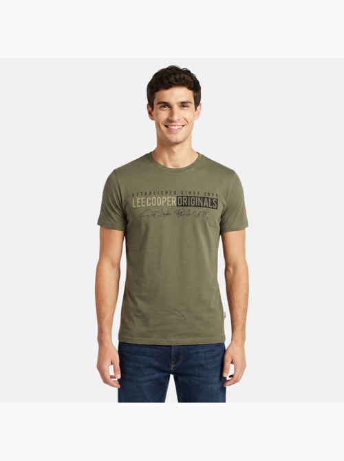 Lee Cooper - T-shirt avec avec Design homme - Kiabi