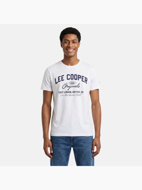 Lee Cooper - T-shirt avec avec écriture homme - Kiabi Lee Cooper - T-shirt avec avec écriture homme - Kiabi
