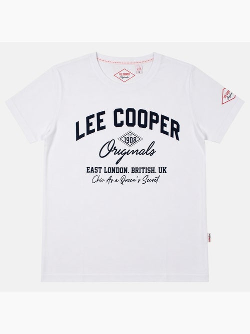 Lee Cooper - T-shirt avec avec écriture homme - Kiabi Lee Cooper - T-shirt avec avec écriture homme - Kiabi