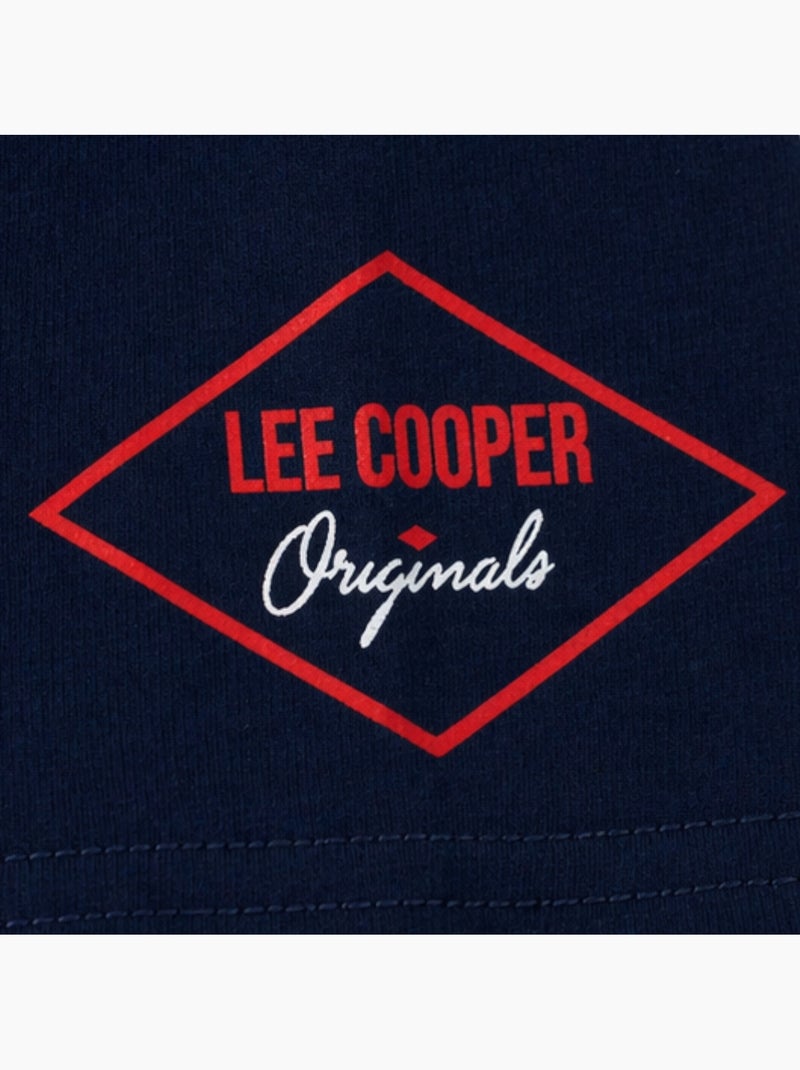 Lee Cooper - T-shirt avec avec écriture homme Bleu marine - Kiabi