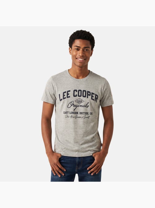 Lee Cooper - T-shirt avec avec écriture homme - Kiabi Lee Cooper - T-shirt avec avec écriture homme - Kiabi