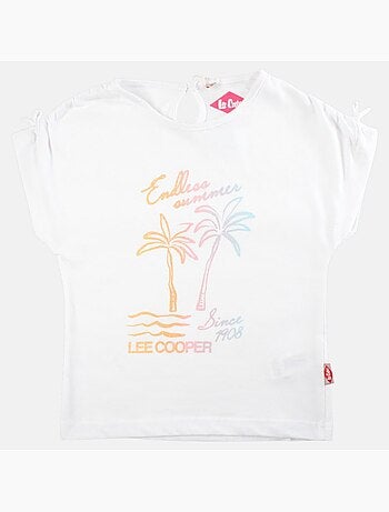 Lee Cooper - T shirt fille manches courtes