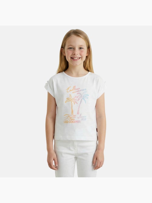 Lee Cooper - T shirt fille manches courtes - Kiabi Lee Cooper - T shirt fille manches courtes - Kiabi