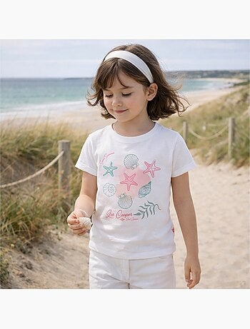 Lee Cooper - T shirt fille manches courtes