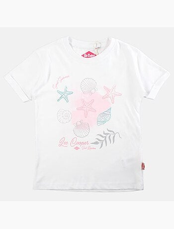 Lee Cooper - T shirt fille manches courtes