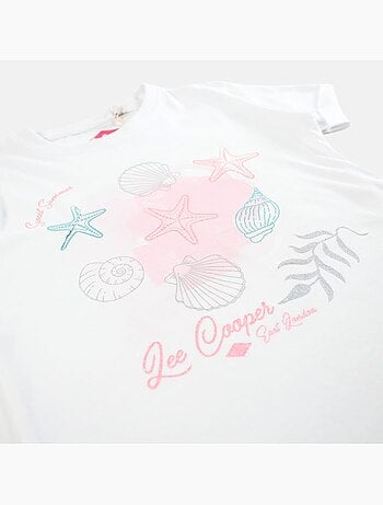 Lee Cooper - T shirt fille manches courtes