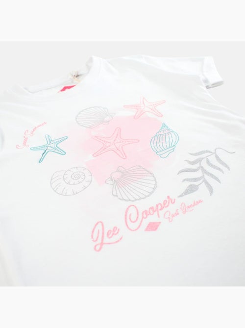 Lee Cooper - T shirt fille manches courtes - Kiabi Lee Cooper - T shirt fille manches courtes - Kiabi