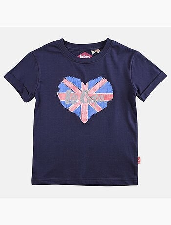 Lee Cooper - T shirt fille manches courtes