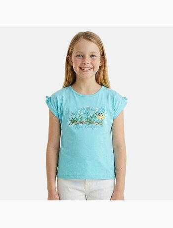 Lee Cooper - T shirt fille manches courtes