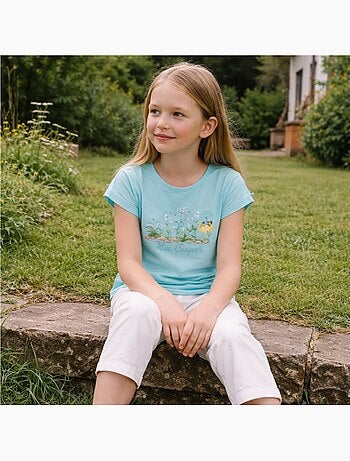 Lee Cooper - T shirt fille manches courtes