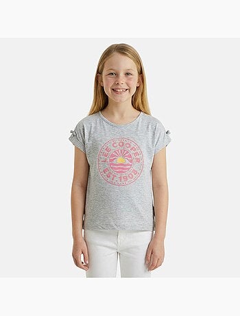 Lee Cooper - T shirt fille manches courtes