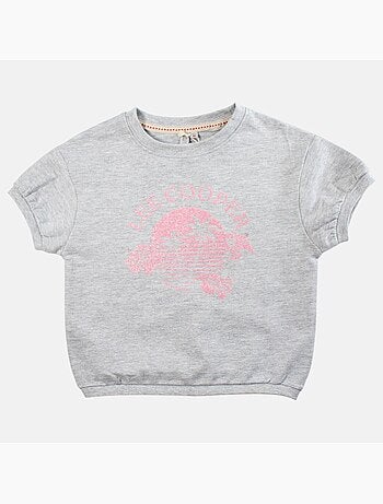 Lee Cooper - T shirt fille manches courtes
