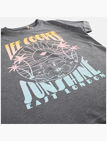 Lee Cooper - T shirt fille manches courtes