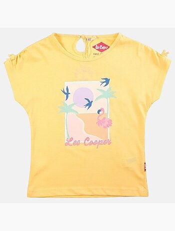 Lee Cooper - T shirt fille manches courtes